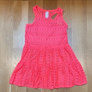 Cat & Jack Coral Lace Top